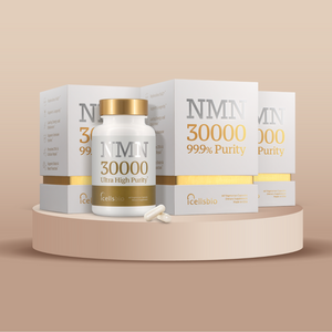 (加強版)icellsbio NMN30000全效逆齡植物膠囊 - 3盒裝